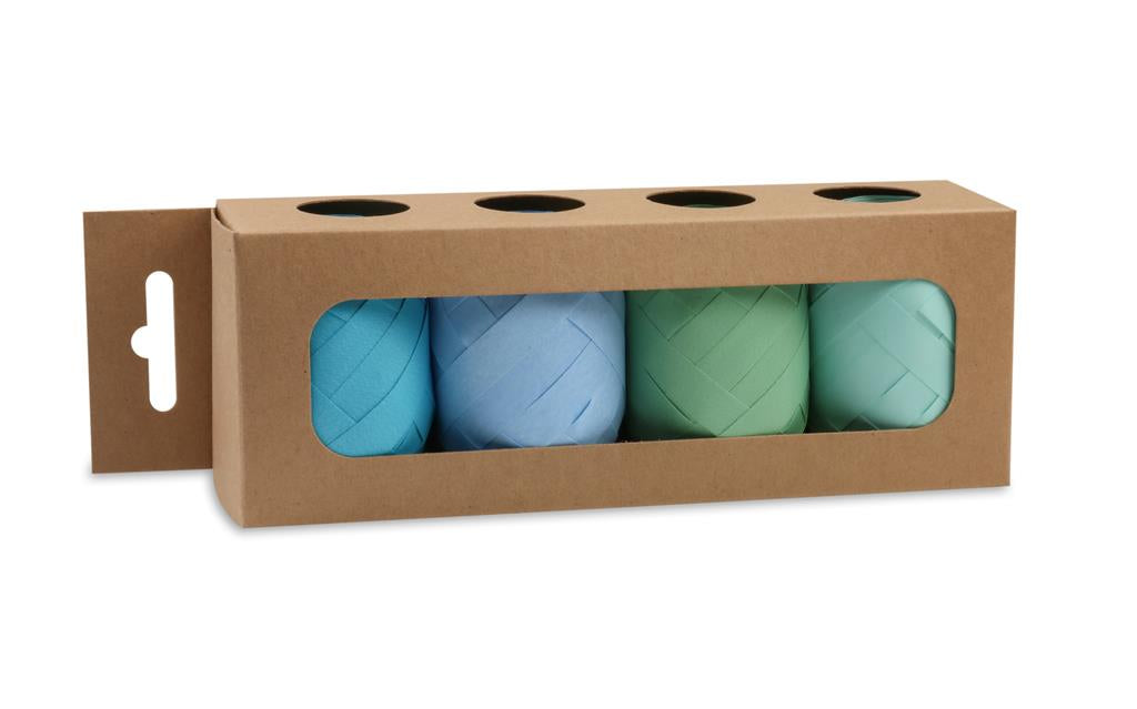 Pattberg Opakes Mattes Bänder-Set, Mehrfarbig – 4 × 10 m, 10 mm