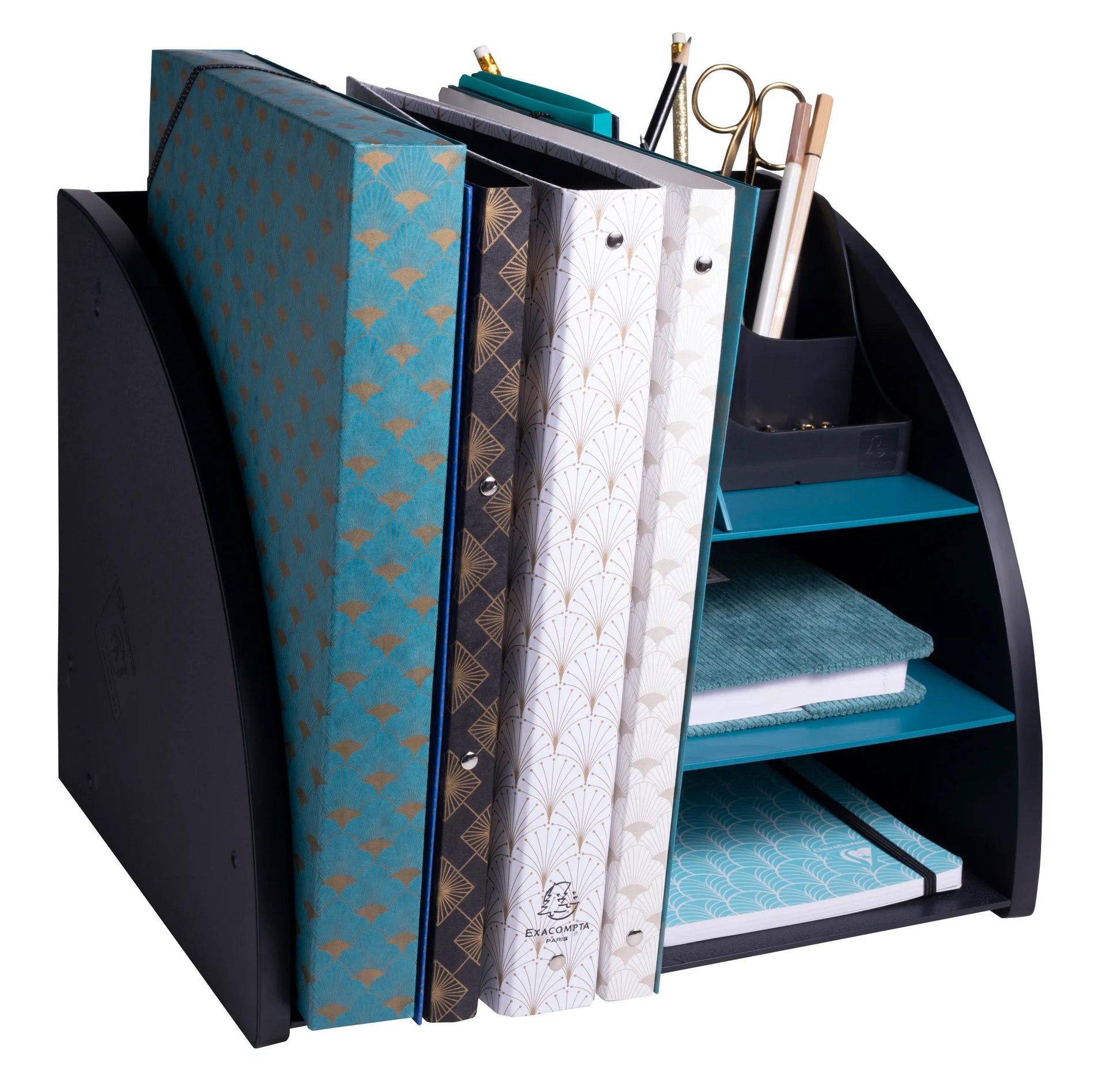 Exacompta NeoDeco Stehsammler – für Format A4 – 360 × 60 × 295 mm