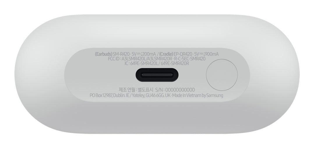 Samsung Zaadbt – True Wireless In-Ear Kopfhörer – Bluetooth 5.4, ANC, IP54 – Grau, für Android – bis 30 h