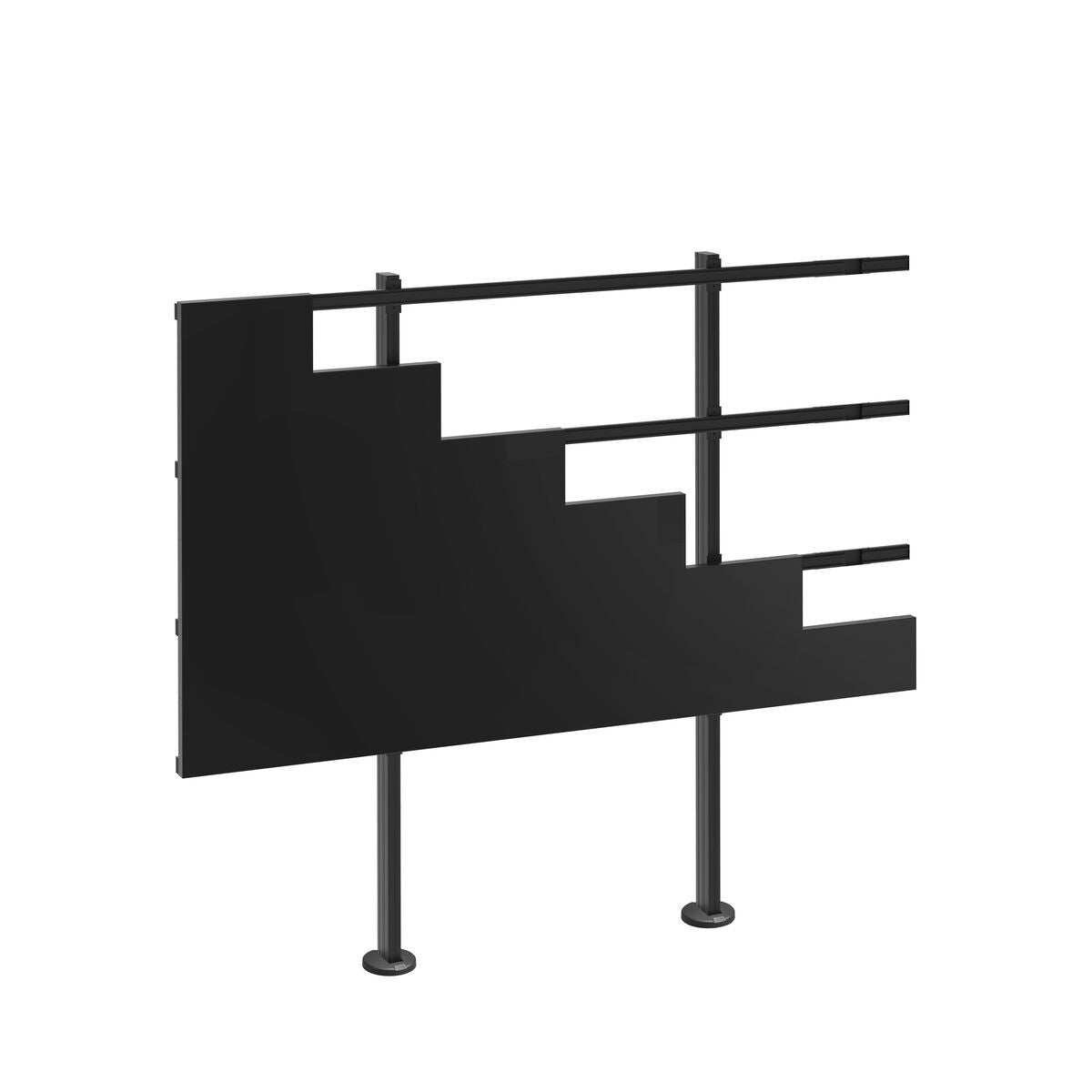 Vogel's Videowand-Stand für 36 Displays, bis 675 kg, für 27", schwarz