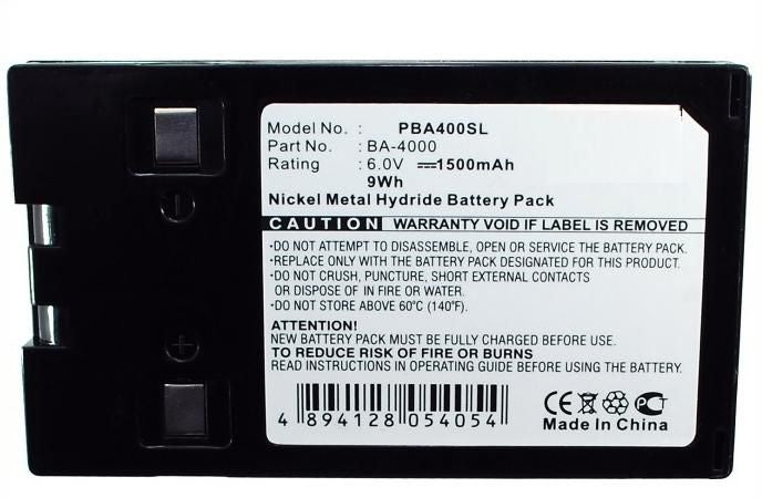 CoreParts Akku 1500 mAh 6 V – für Superpower Note PN4400/PN5700DS/PN8500MDS und andere
