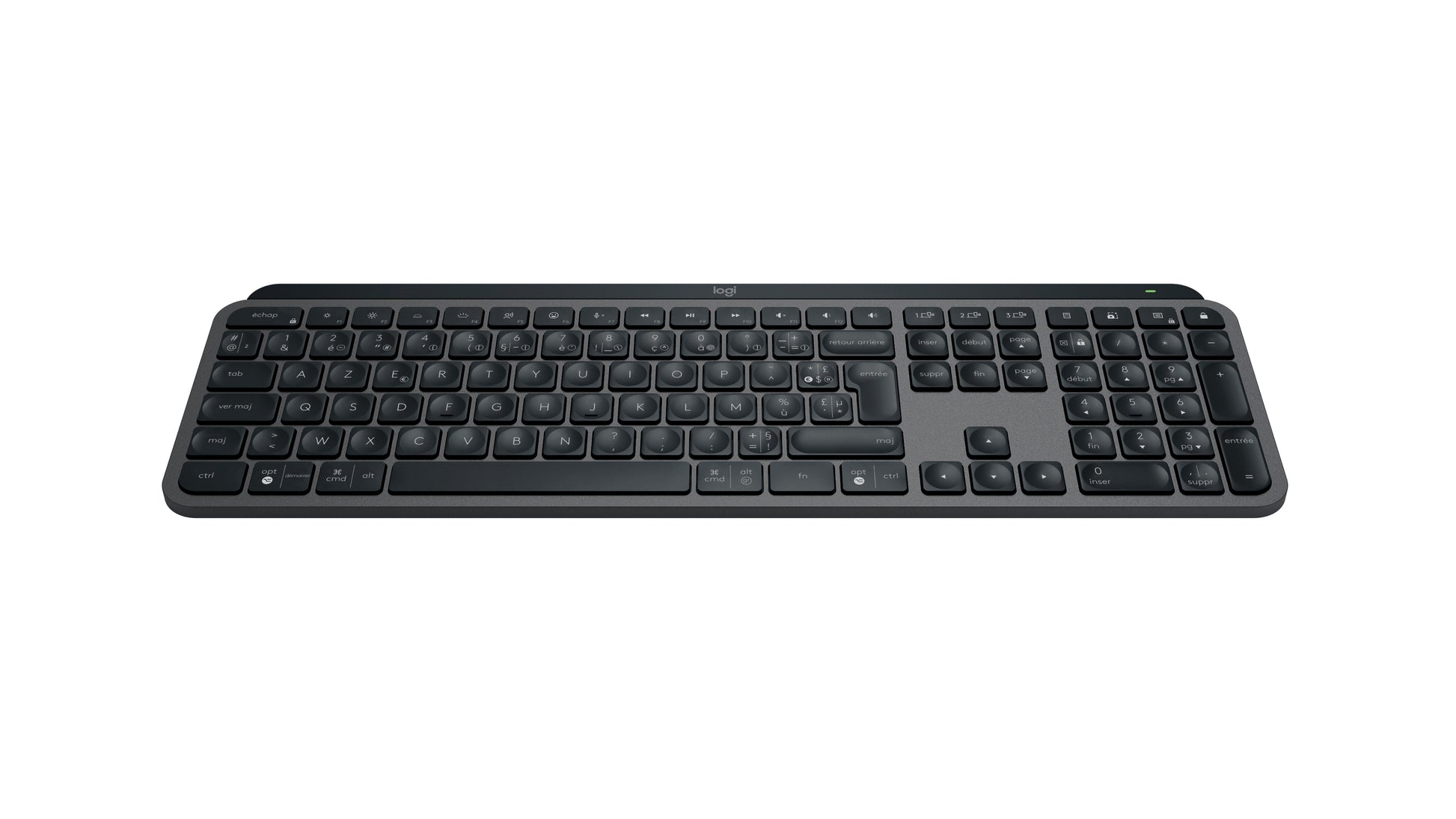 Logitech MX Keys S – Kabellos (RF + Bluetooth), AZERTY