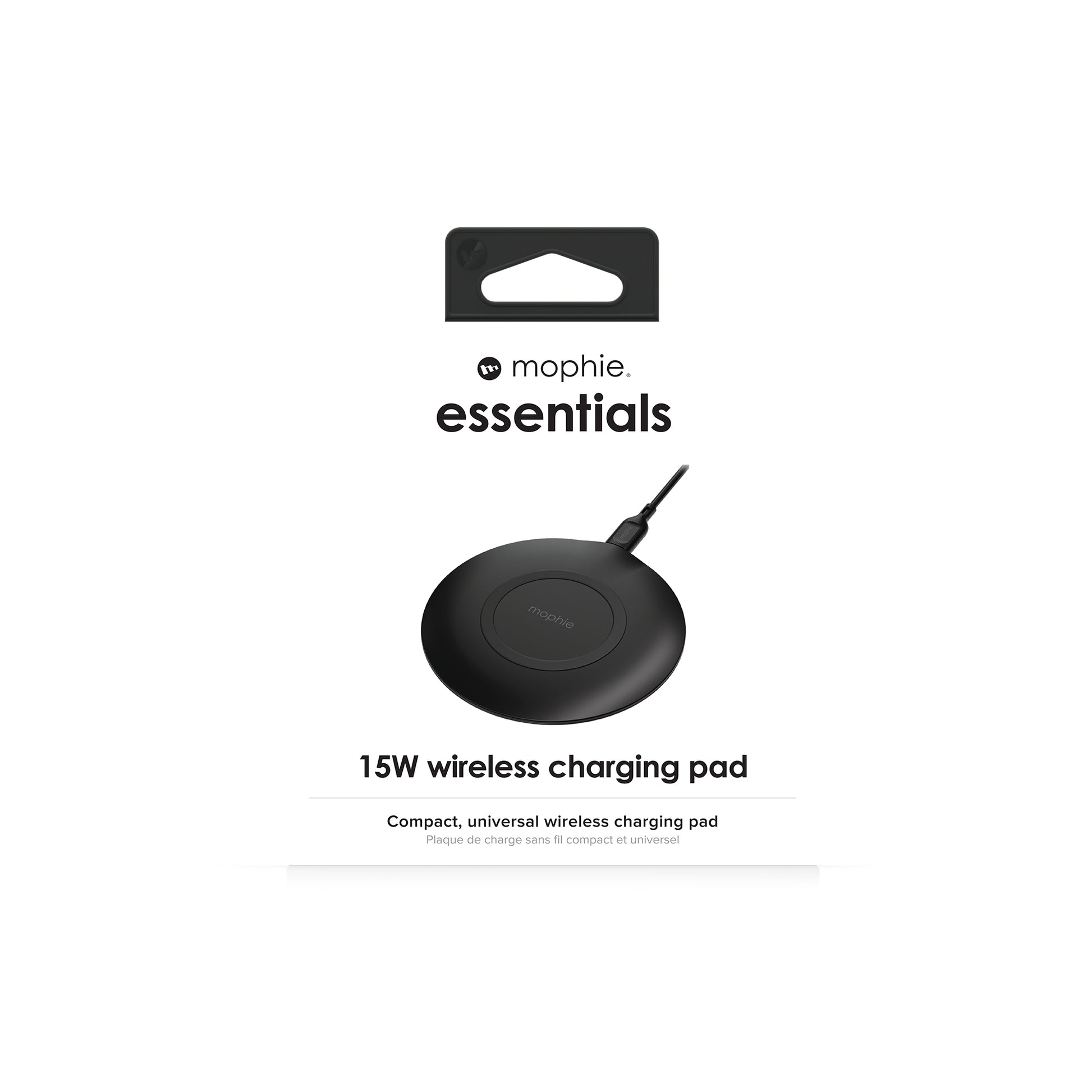 mophie Essentials Wireless Charge Pad – 15 W, Qi