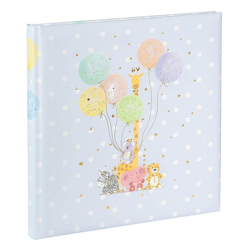 Goldbuch Babyalbum Balloon Party – für 100 × 150 mm, mehrfarbig, Pergamin, 300 × 310 mm
