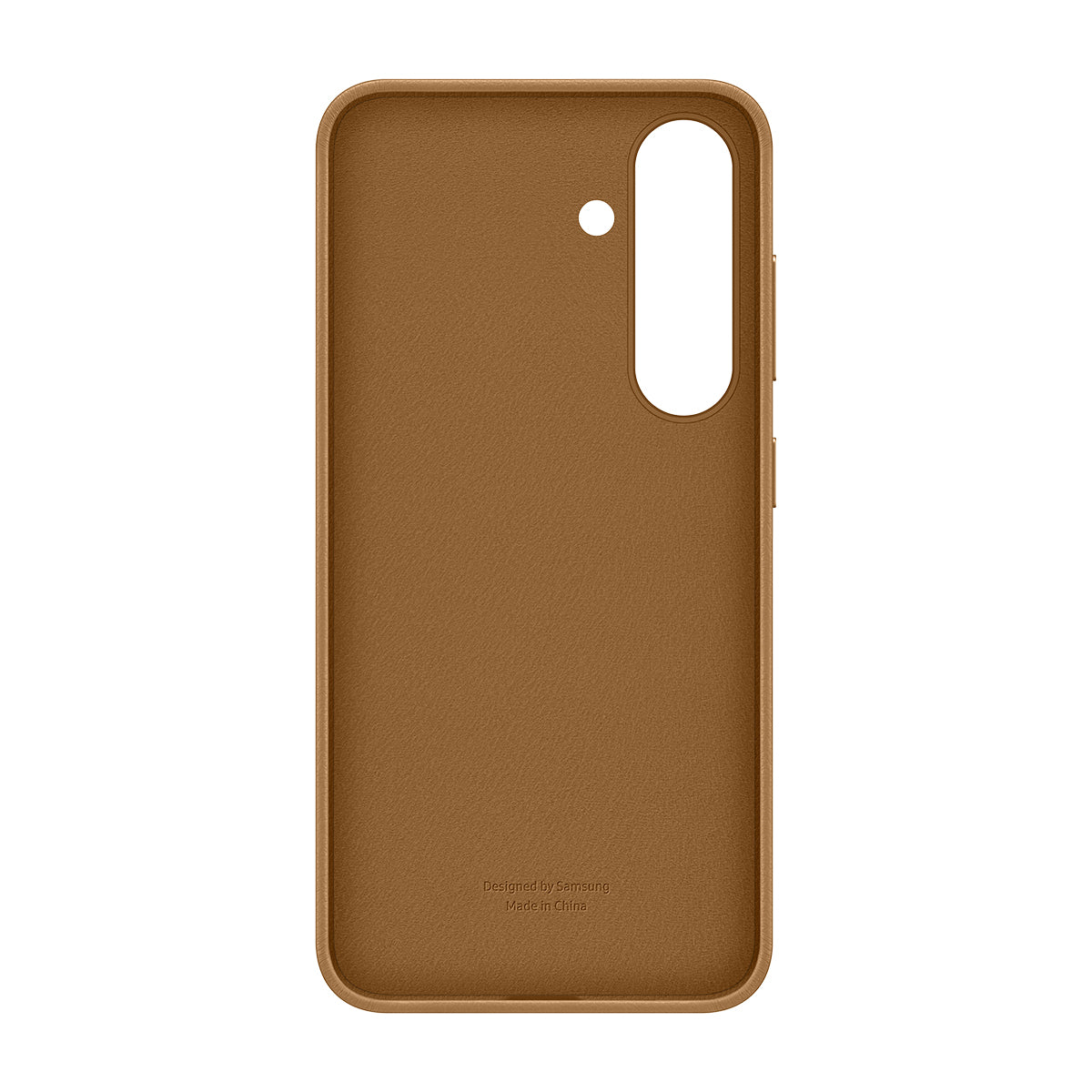 Samsung Backcover – für Samsung Galaxy S25 – braun – Kunstleder