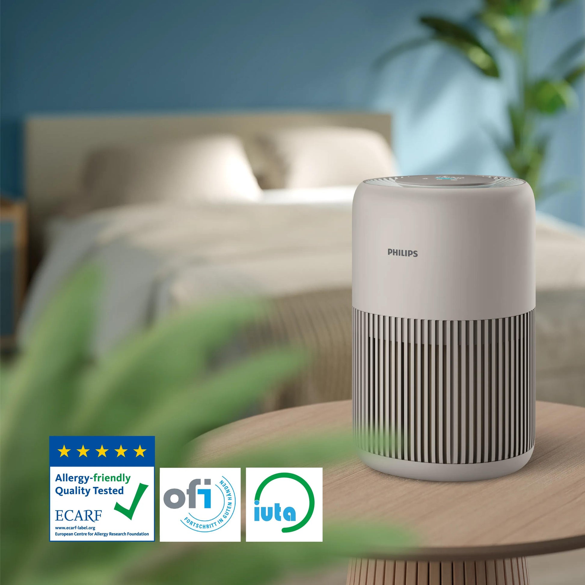 Philips Luftreiniger AC0921/14 – CADR 250 m³/h, bis 65 m², HEPA, 49 dB