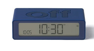 Lexon Flip Mini Wecker – digital – 8 × 2,3 × 4,9 cm, grün, Schlummerfunktion, Datum