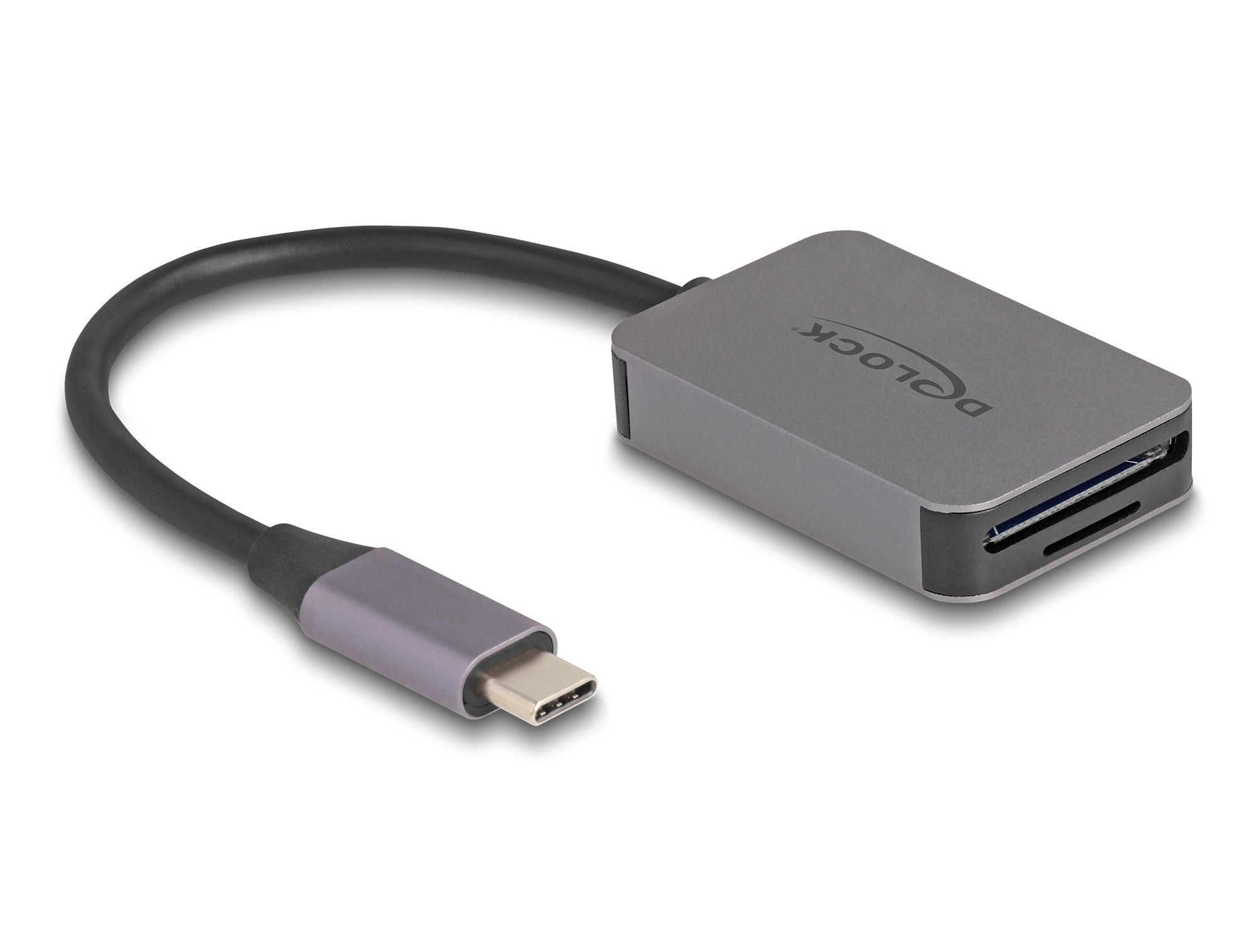 DeLOCK USB-C Kartenleser – für SD/MicroSD