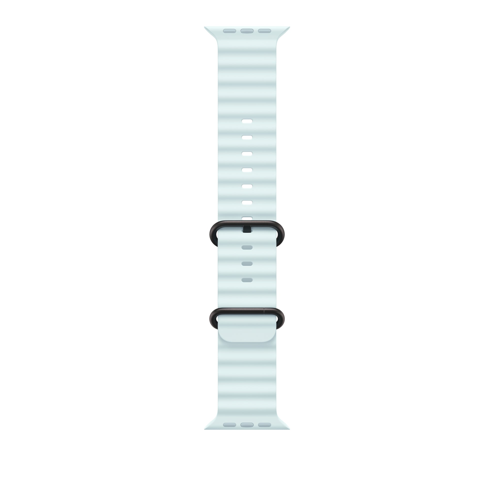 Apple IceBlue OceanBand – Armband – für Apple Watch 49 mm, Hellblau, Elastomer (TPR)