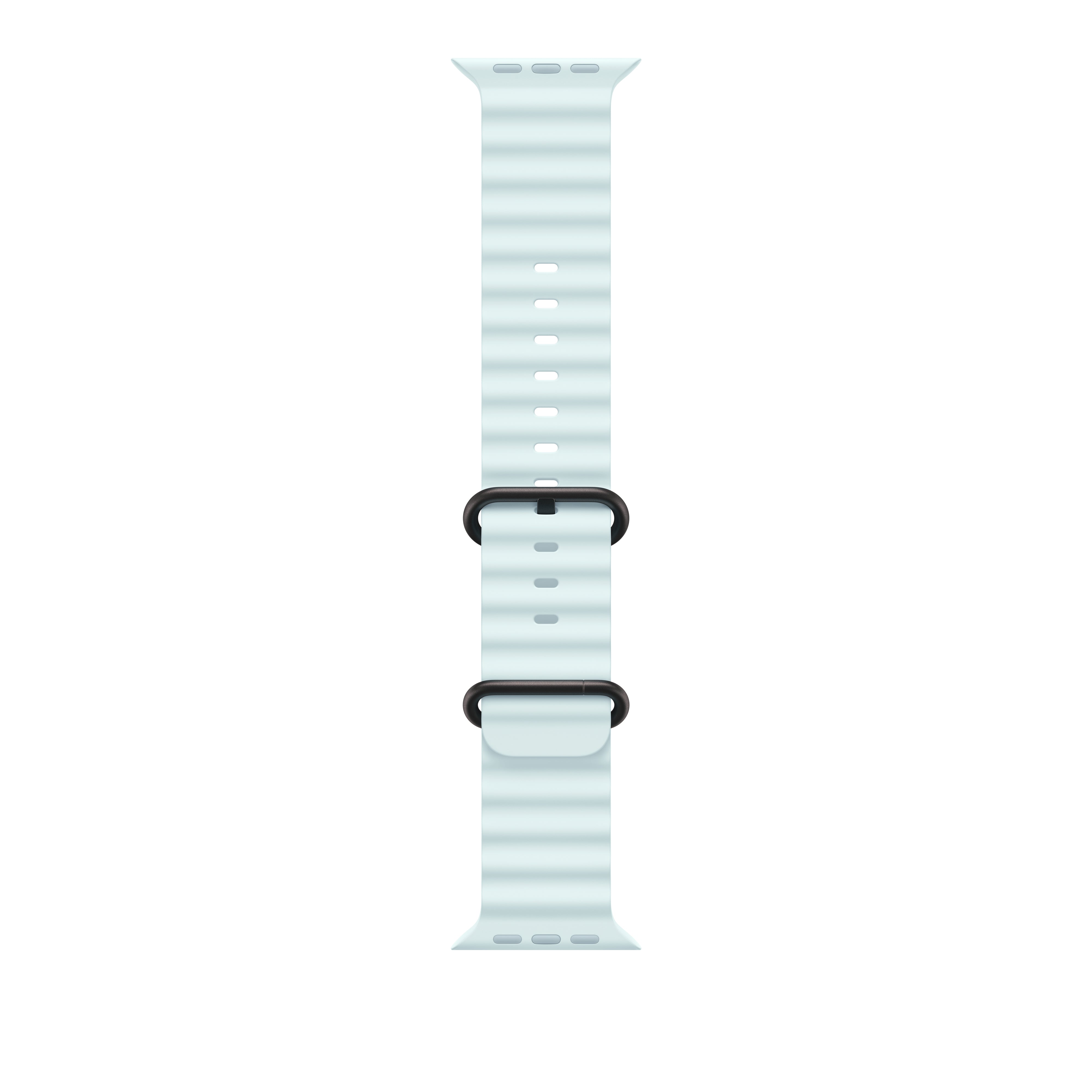 Apple IceBlue OceanBand – Armband – für Apple Watch 49 mm, Hellblau, Elastomer (TPR)