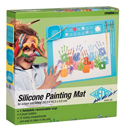 Wedo Malpalette – Blau – 500 × 400 mm