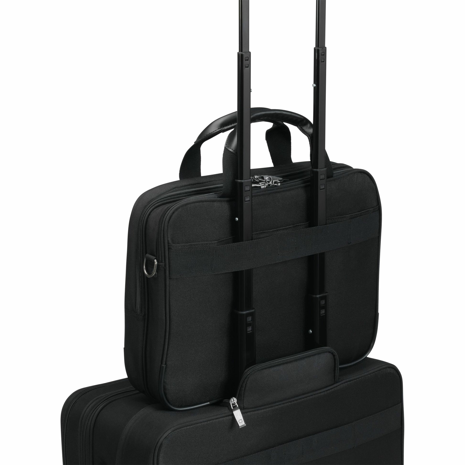 DICOTA Notebook-Tasche für bis 14,1" – schockresistent, aus recycelten Materialien – Schwarz