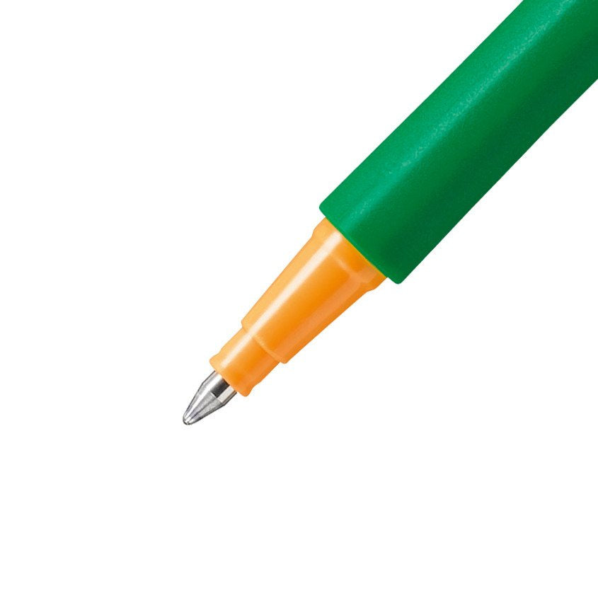 STABILO pointVisco Gelschreiber – grün, 0,5 mm, schnelltrocknend, Kappe