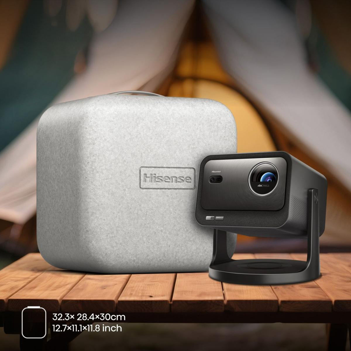 Hisense C3 – DLP Laser, 4K UHD, 2500 ANSI Lumen, Smart