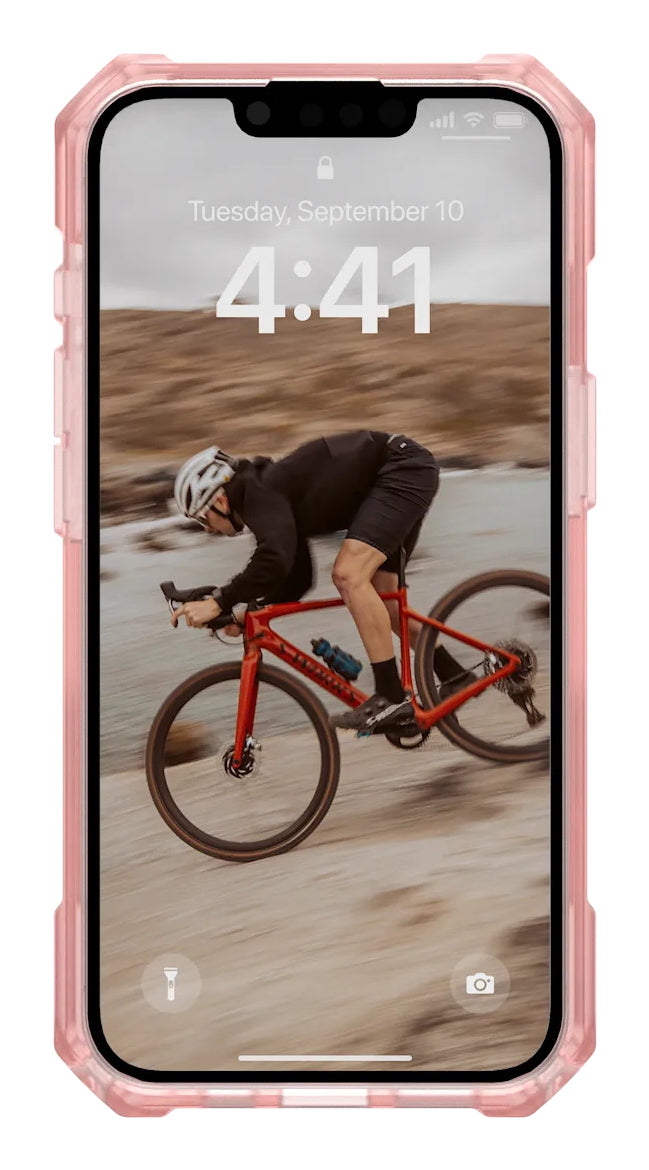 Urban Armor Gear UAG Essential Armor MS Rückcover – für Apple iPhone 16e, MagSafe, Kunststoff, Rosa, bis 5,4 m Sturzschutz
