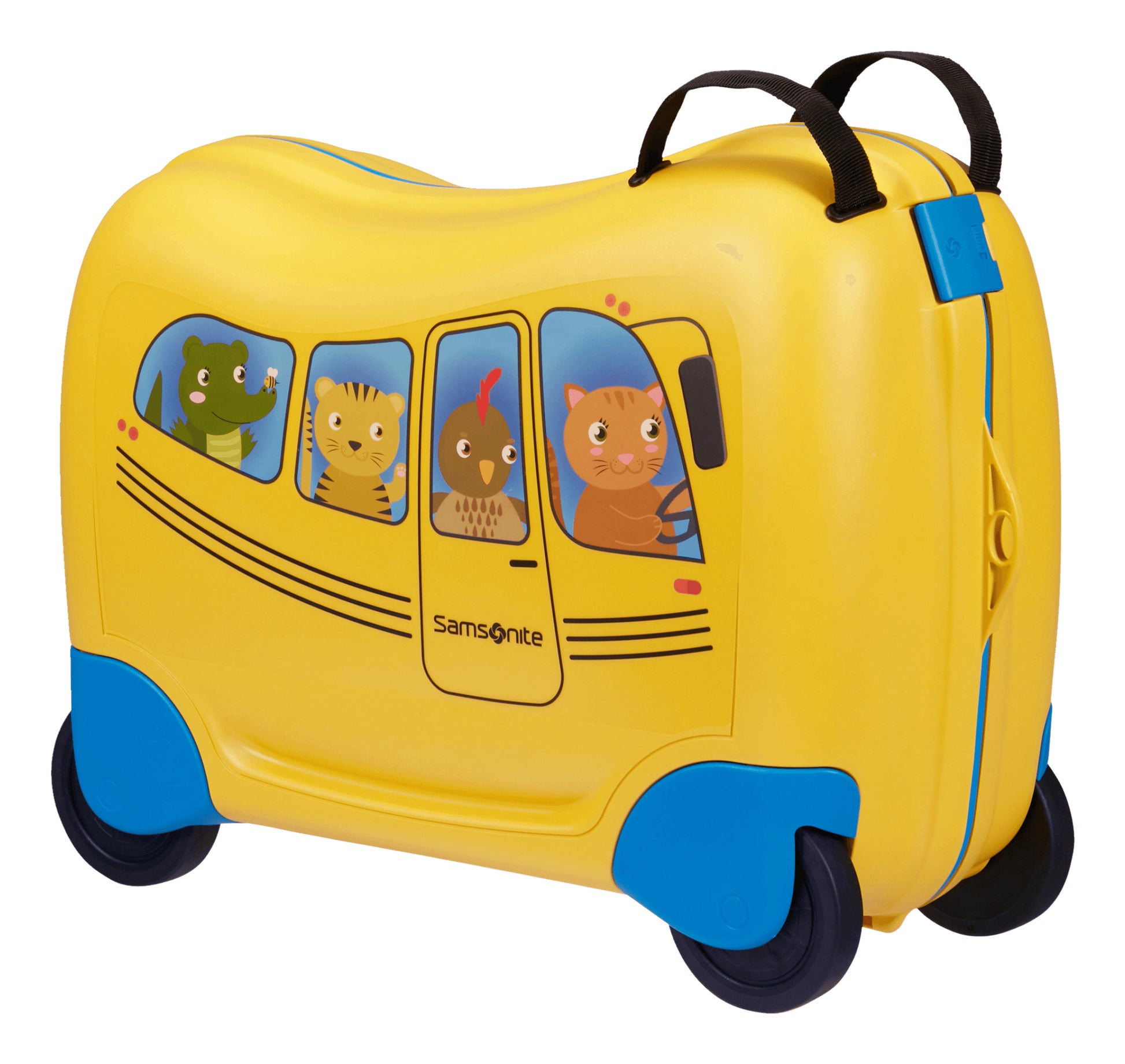 Samsonite Kindertrolley Dream2Go Rider – 30 l, PP, 4 Rollen, Schulbus, 52 × 38 × 21 cm