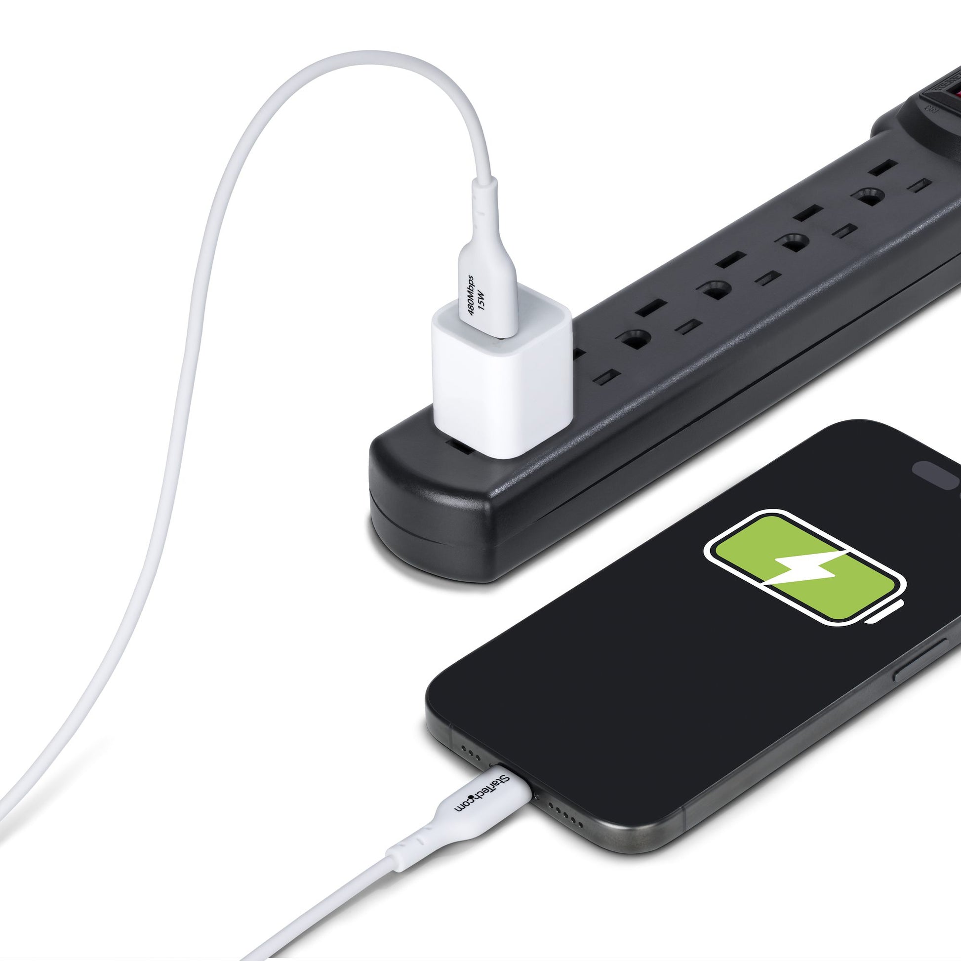 StarTech.com USB-Kabel, USB-A zu USB-C, 3 m, USB 2.0, Lade-/Datenkabel