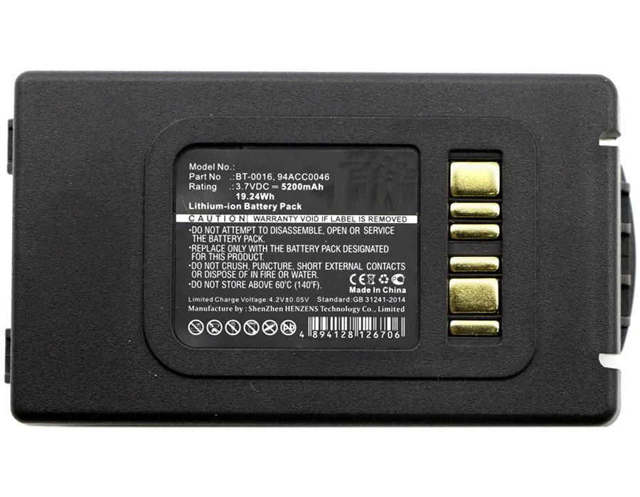CoreParts Akku Li-Ion 3,7 V 5200 mAh, 19 Wh – für Datalogic Skorpio X3/Skorpio X4