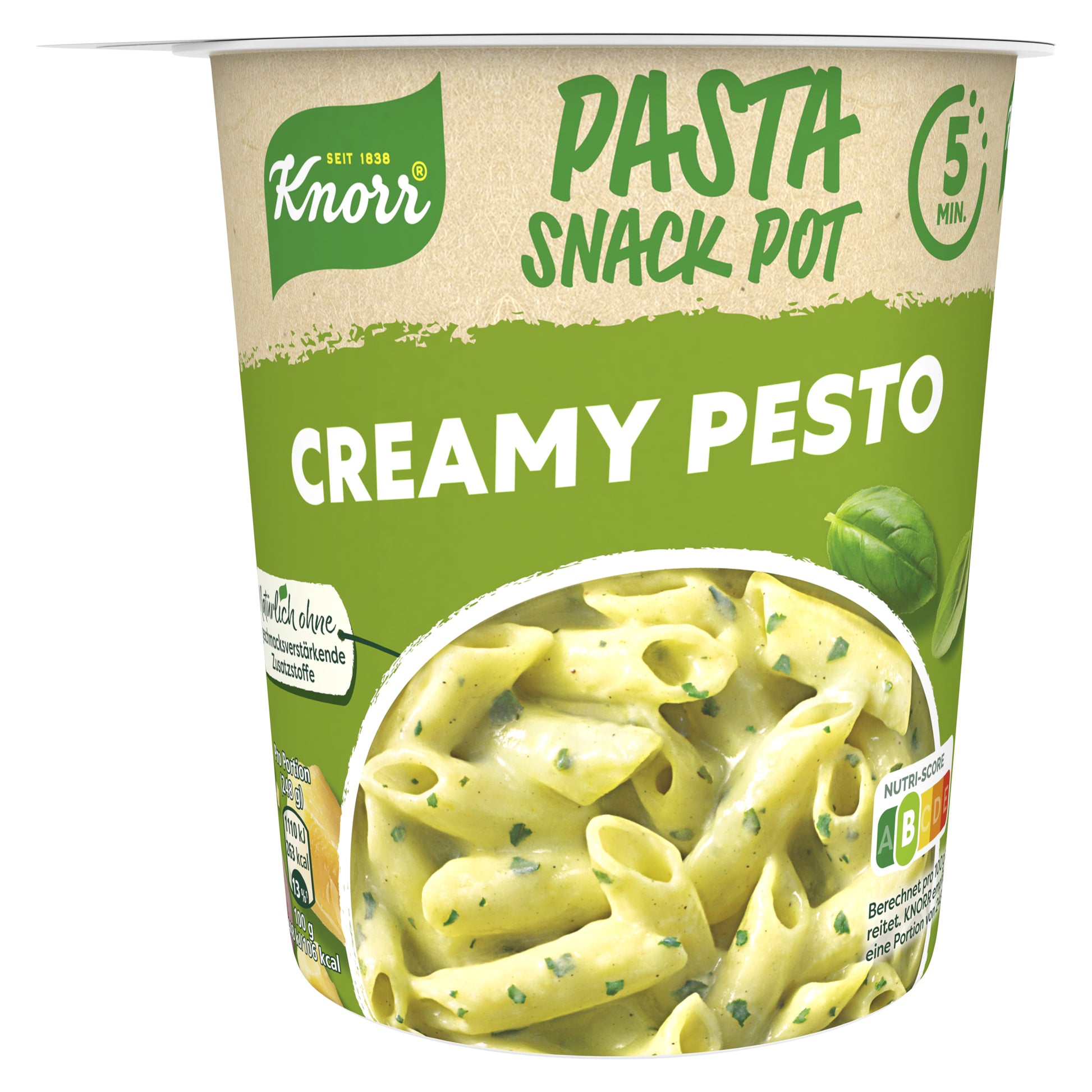 Knorr Pasta Cremiges Pesto Becher – 68 g