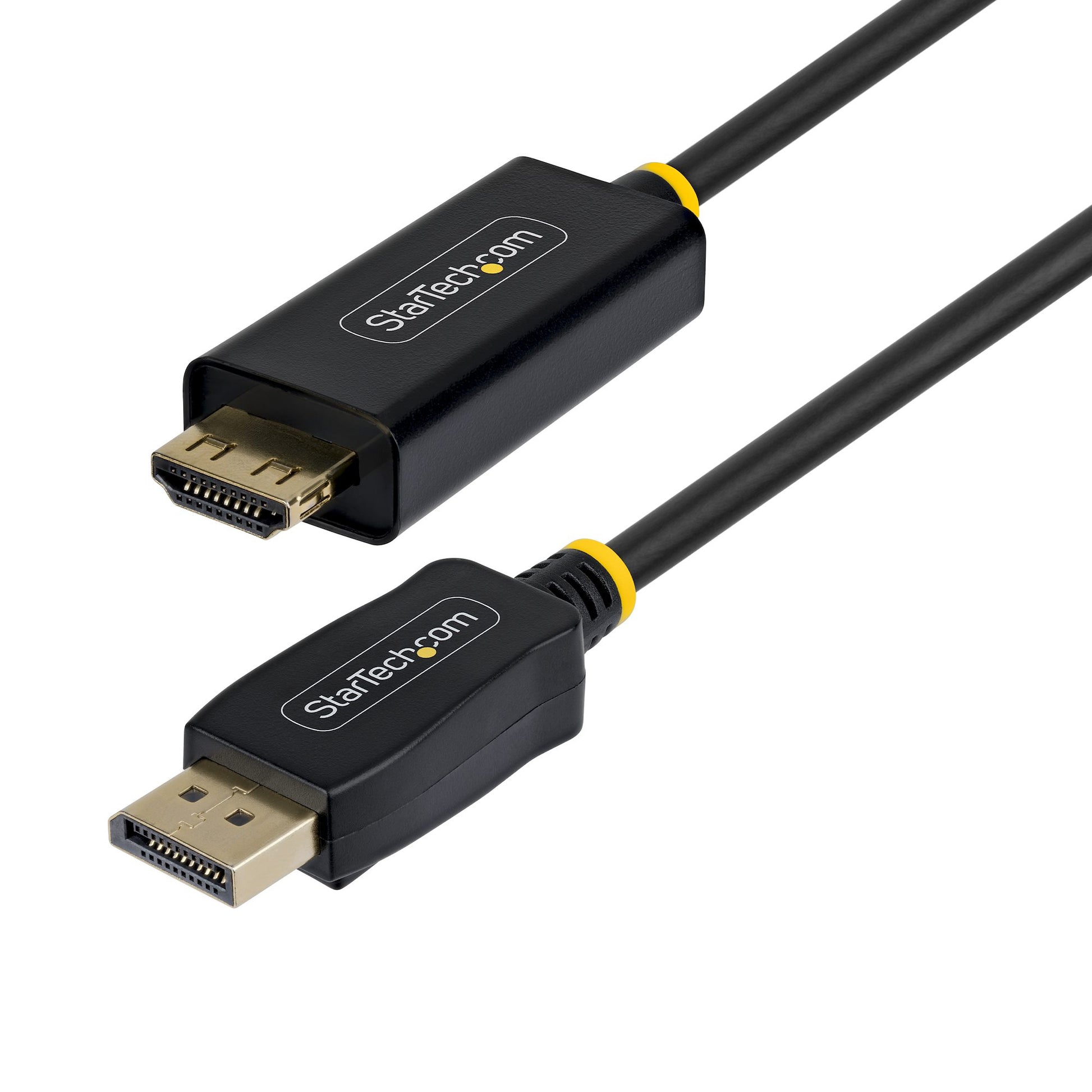 StarTech.com DisplayPort auf HDMI Kabel DP 1.4 4K 60 Hz – 3 m – aktiv, HDR