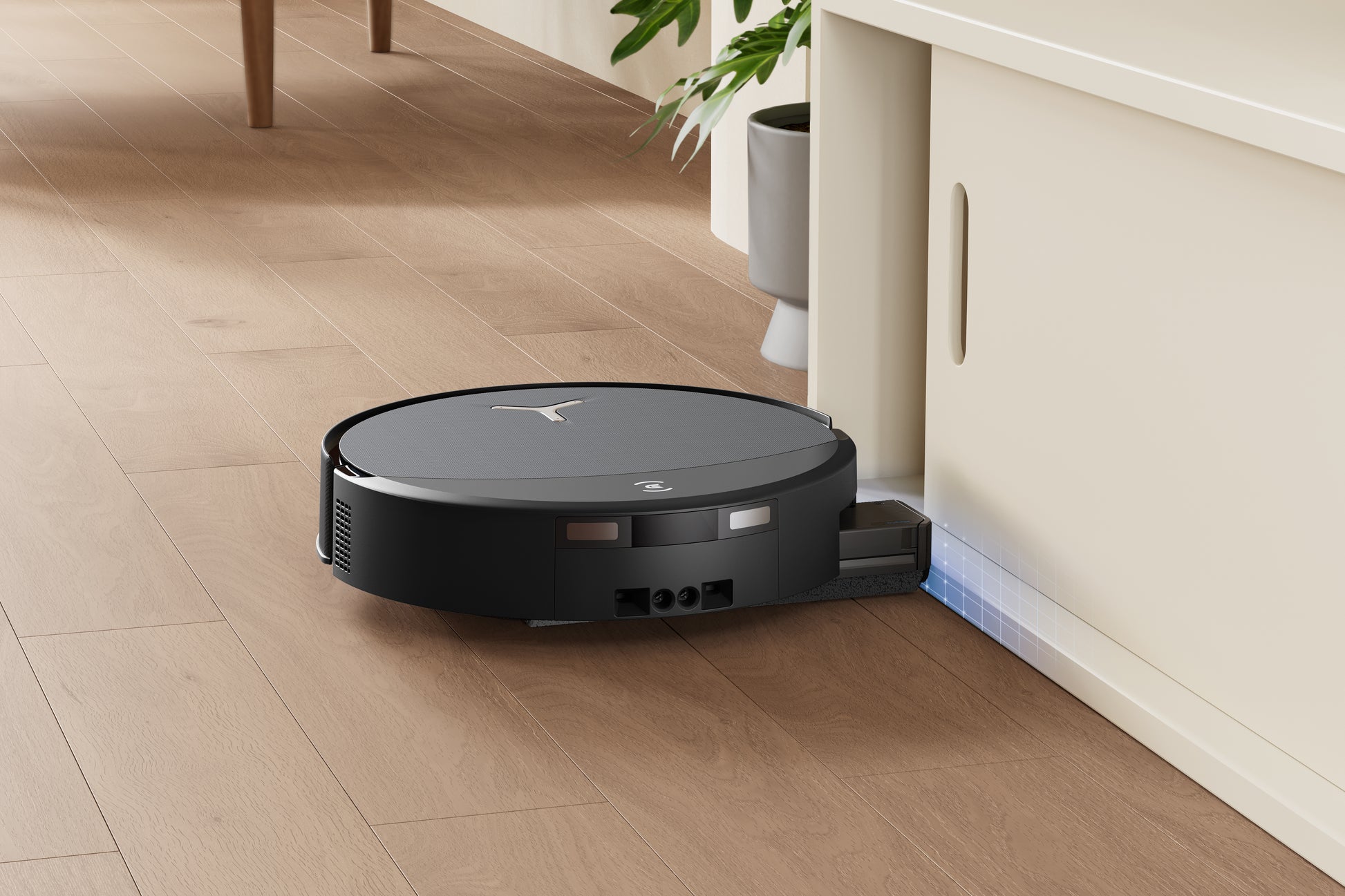 Ecovacs Deebot T90 PRO OMNI Saugroboter mit Absaugstation und Wischfunktion – 30000 Pa, 350 min, Höhe 98 mm