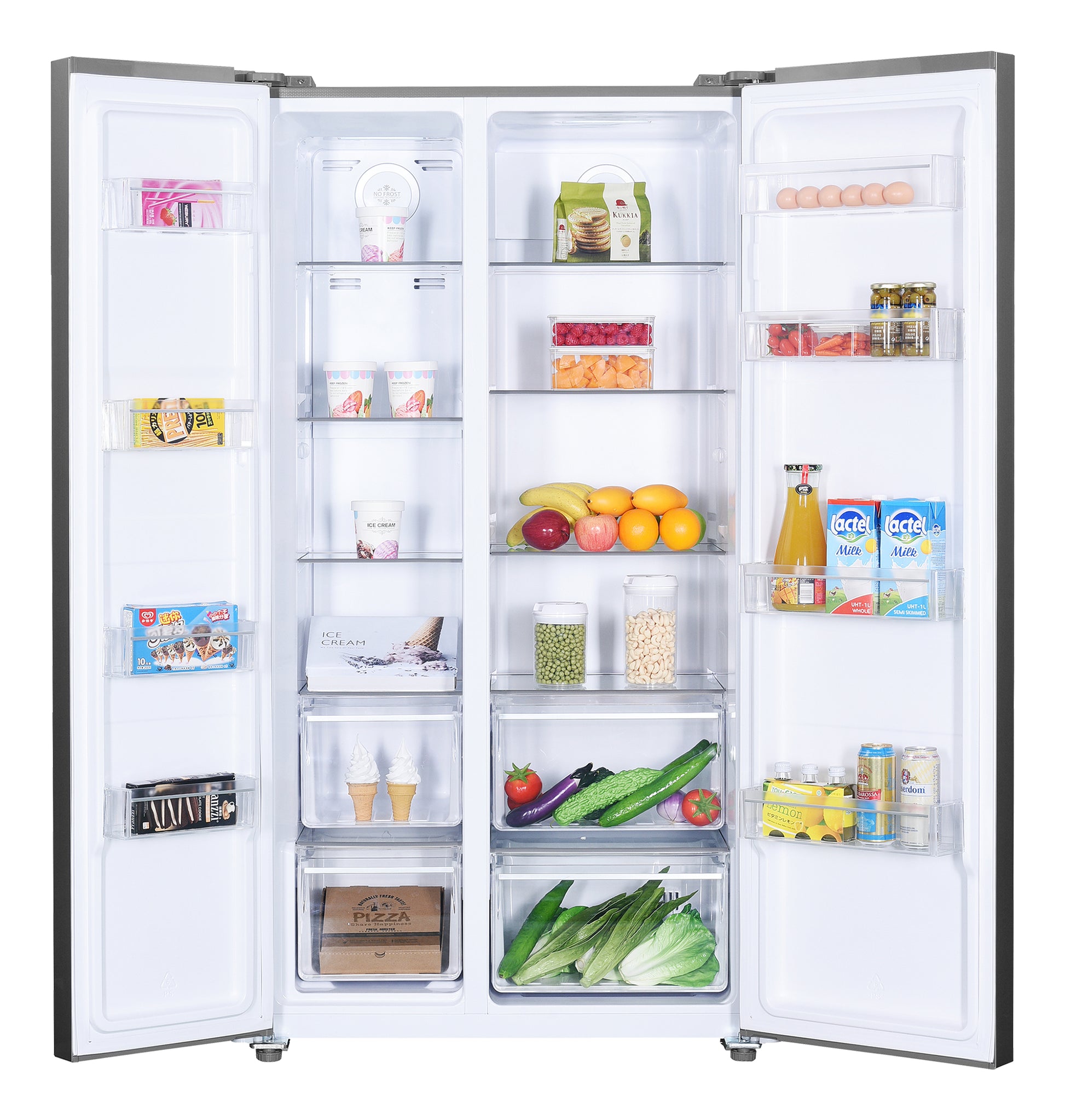 Beko Side-by-Side SBS300 – 521 l, 230 V, Energieeffizienzklasse E, 39 dB