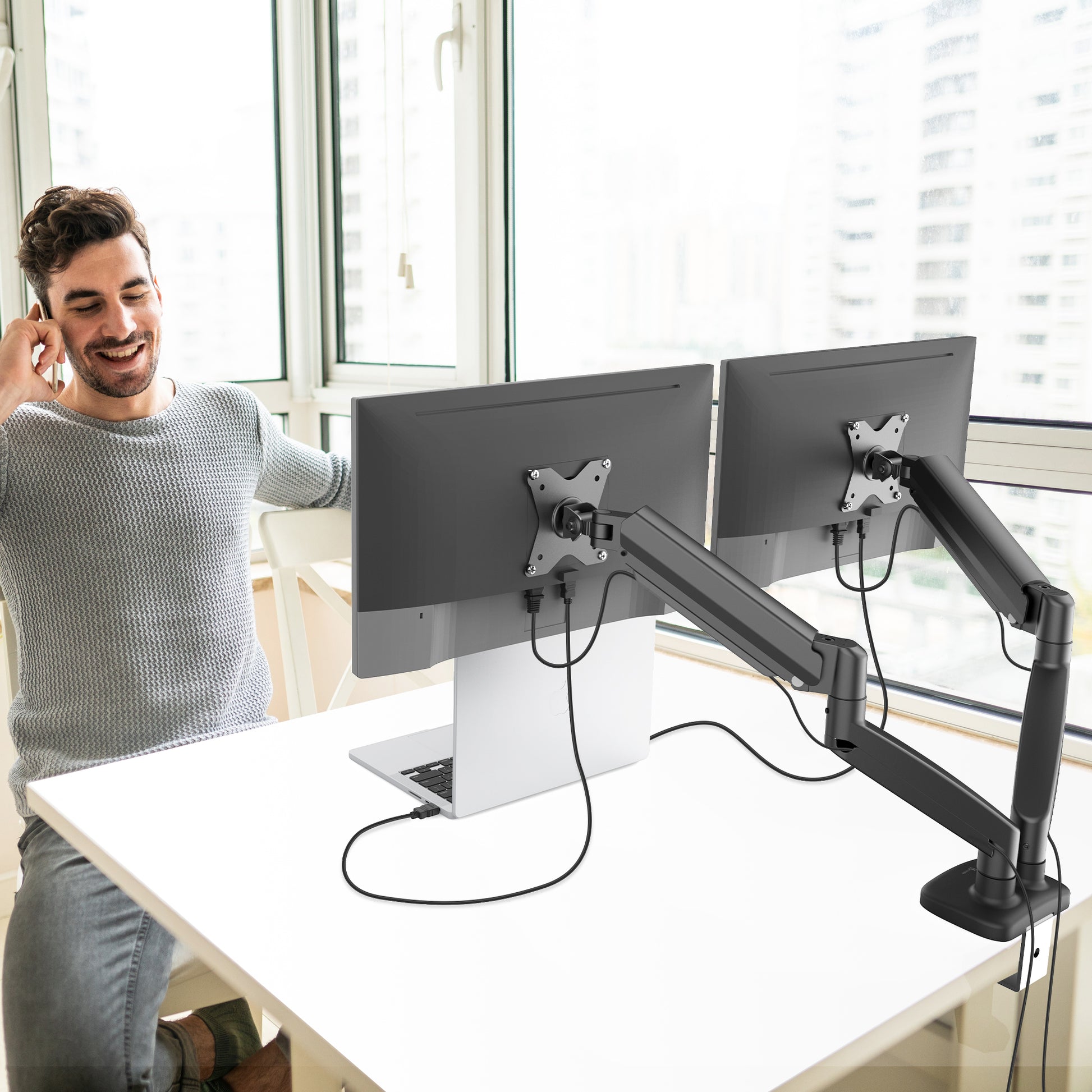 j5create Monitorhalterung, Dual