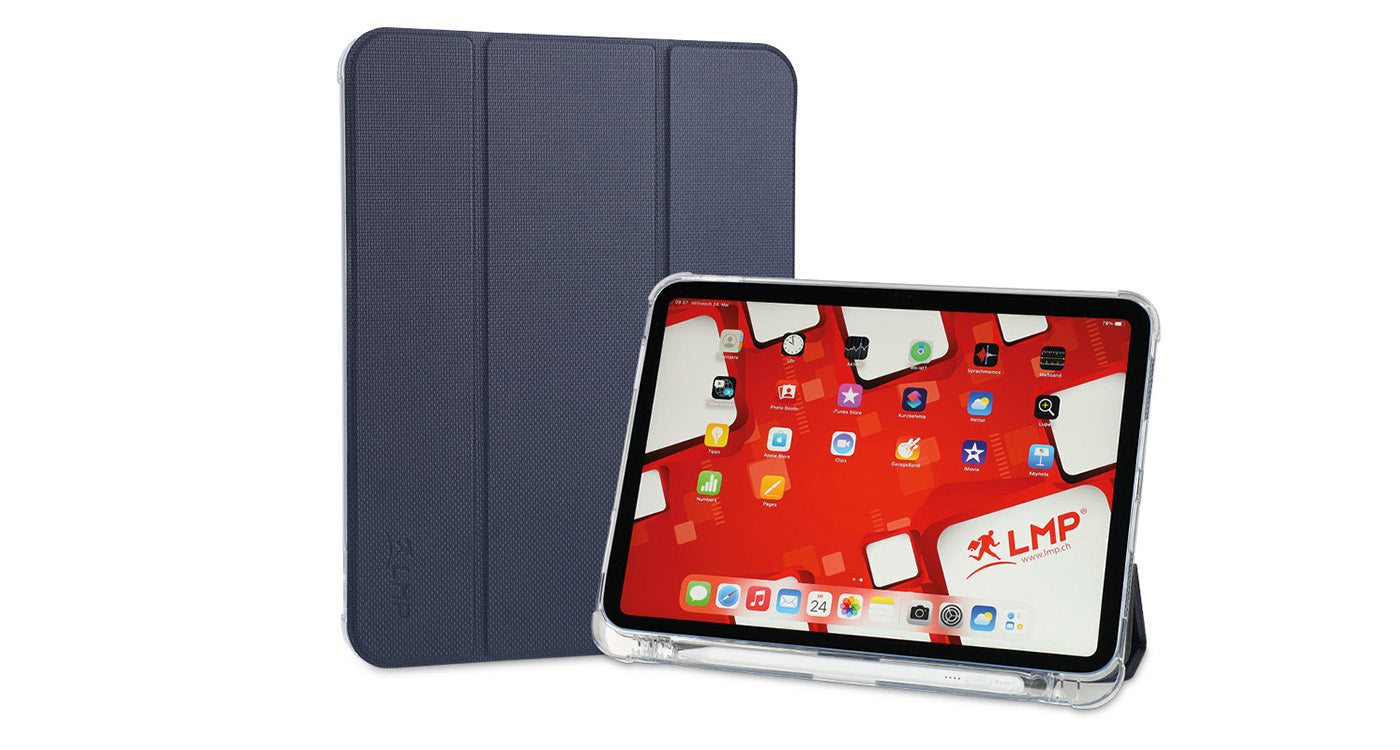 LMP Tablet-Hülle für iPad 10,9" (10. Gen.) – Blau