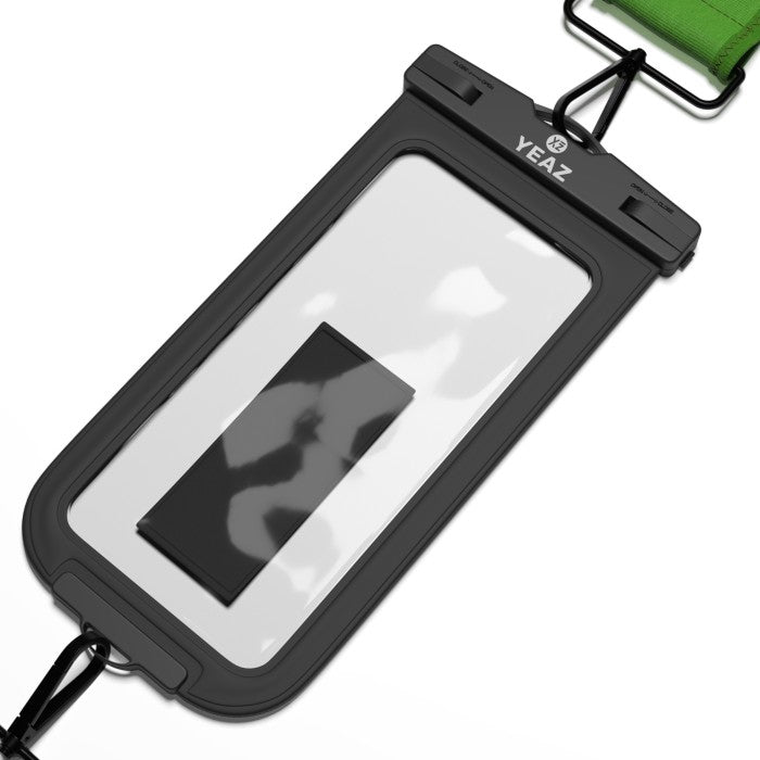 YEAZ Wasserdichte Smartphone-Tasche – für Smartphones – Grün – Neopren