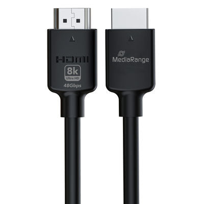 MediaRange HDMI-Kabel, Schwarz, 1 Stück