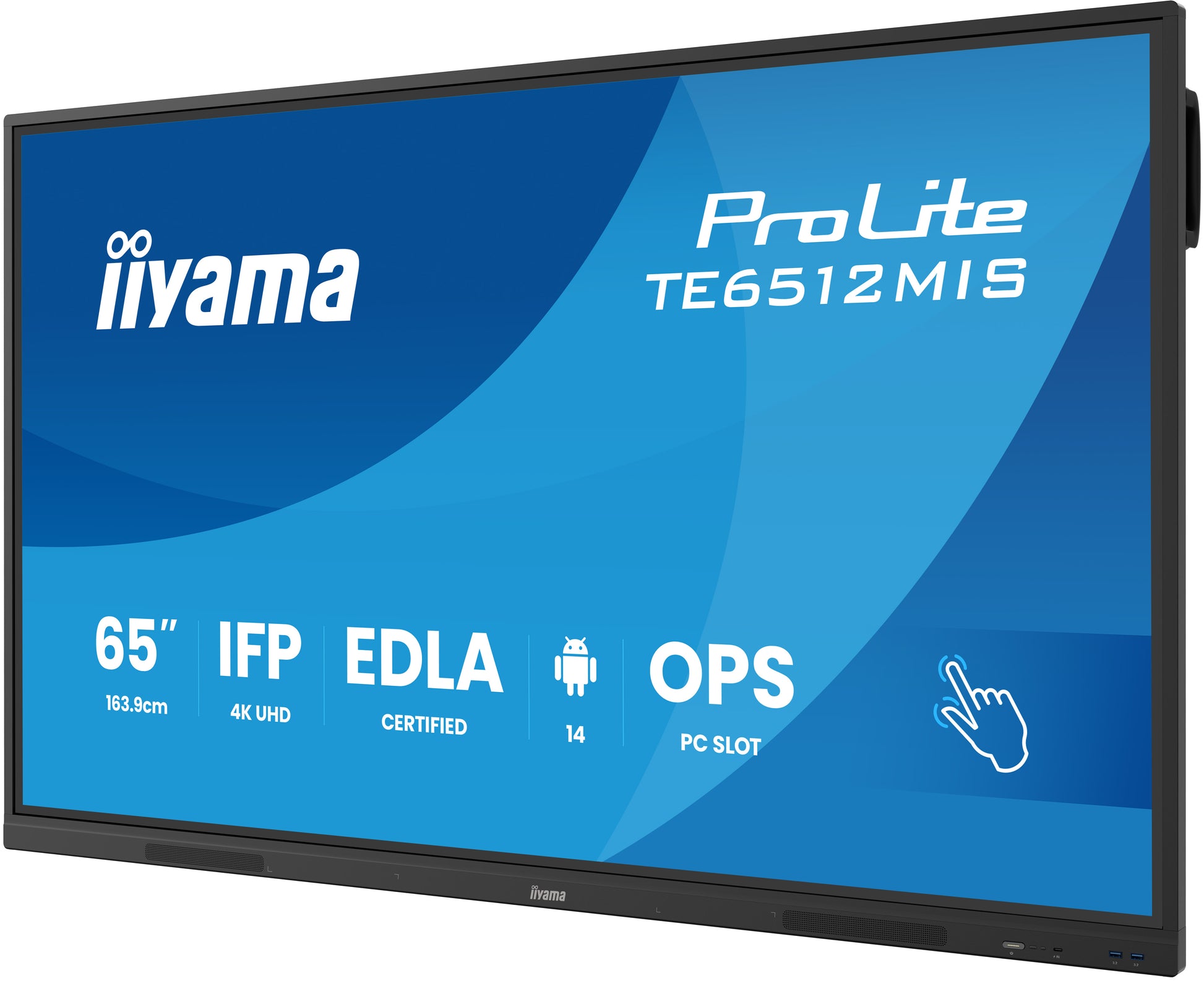 iiyama ProLite TE6512MIS-B4AG – Signage-Display, 65", Ultra HD 4K, 400 cd/m², VA