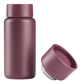 Zone Denmark Singles Isolierflasche 400 ml – Doppelwandig 12 h Heiss, Edelstahl, Schraubdeckel