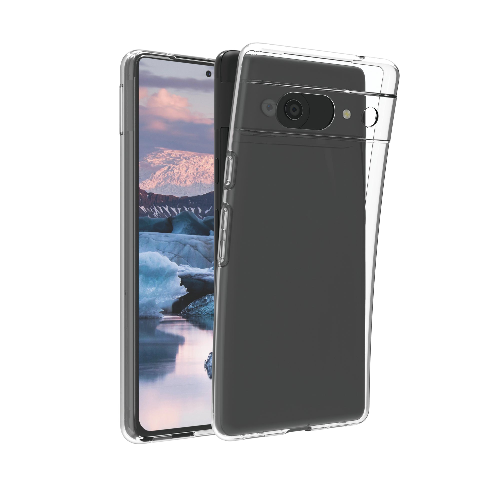 dbramante1928 Greenland – Backcover – für Google Pixel 7a, Recycling-Kunststoff, transparent