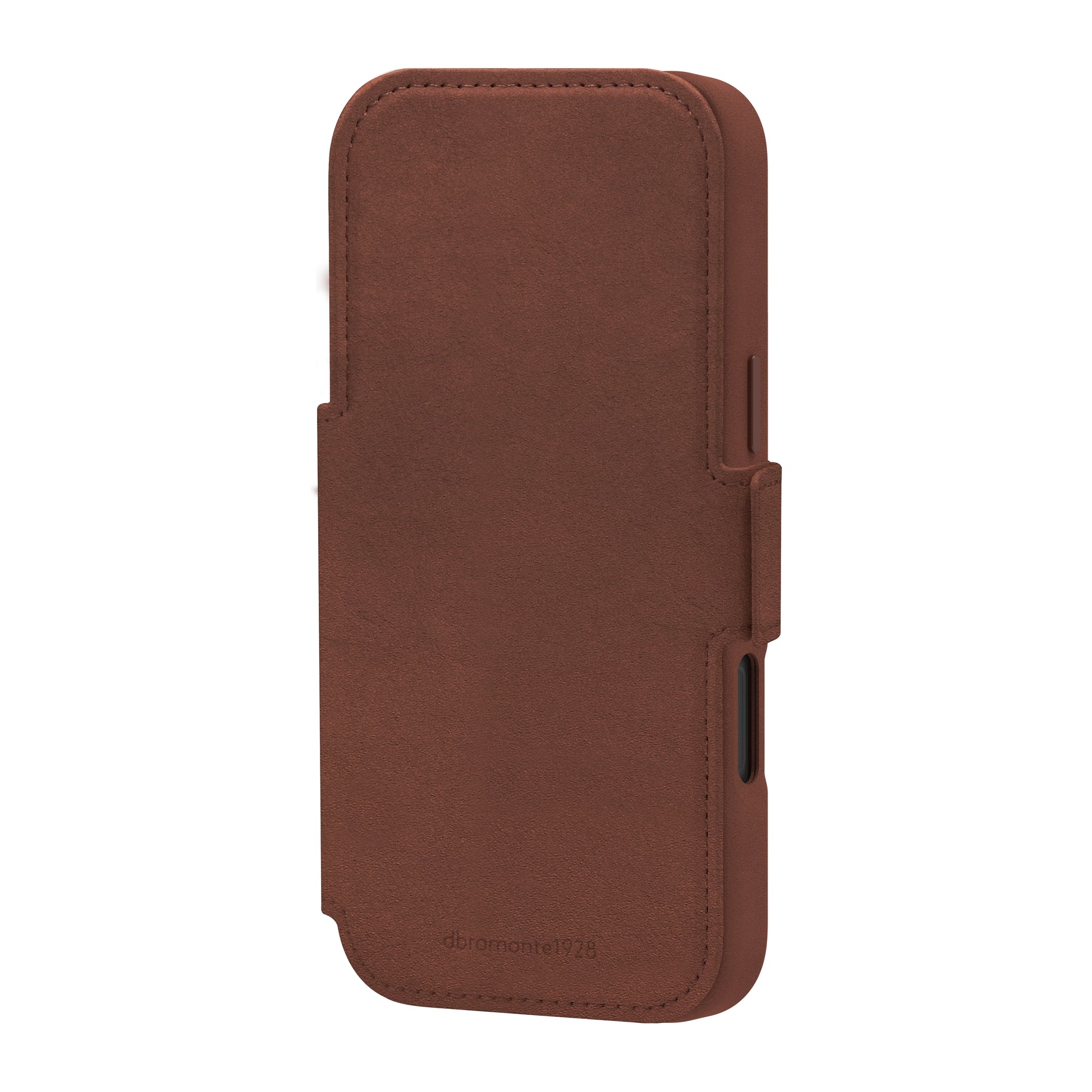 dbramante1928 Booklet-Hülle Lynge MS – für Apple iPhone 17 Pro Max – beige – Leder – mit Kartenfach