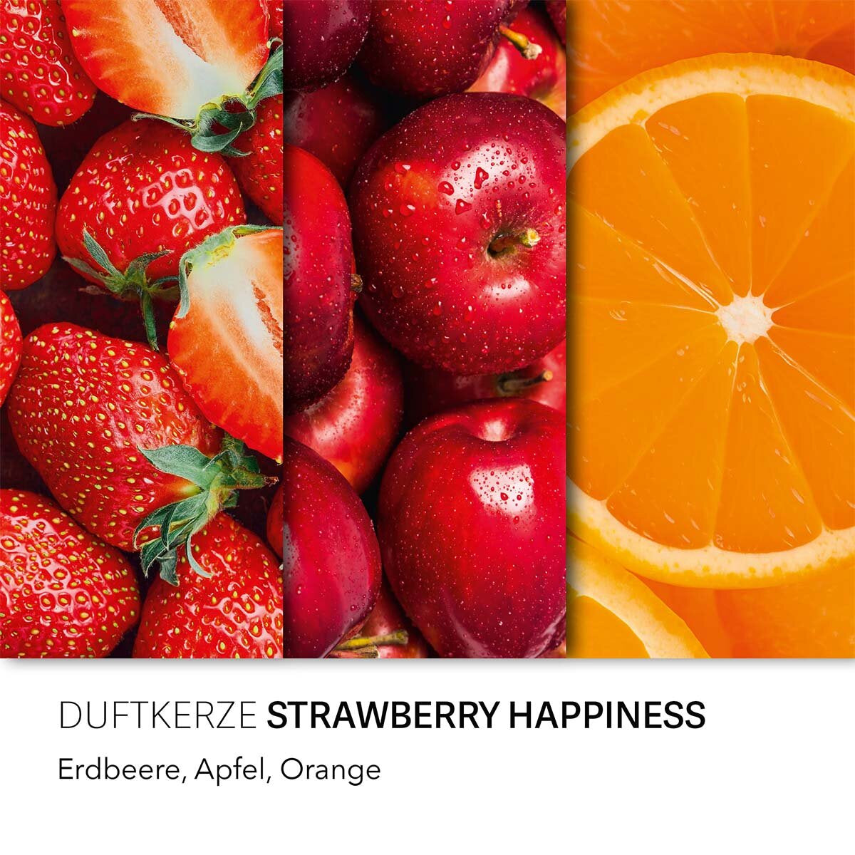 Balthasar Strawberry Happiness – Duftkerze, 12–20 h