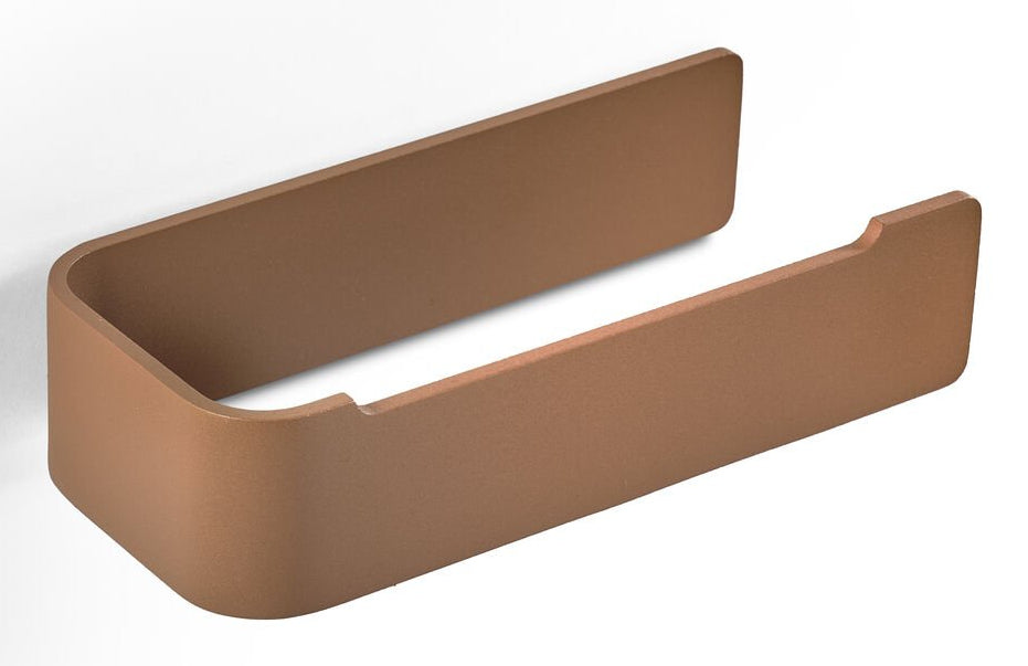 Zone Denmark Toilettenpapierhalter – Aluminium, Terrakotta, wandmontiert, 7,6 × 16,4 × 4 cm