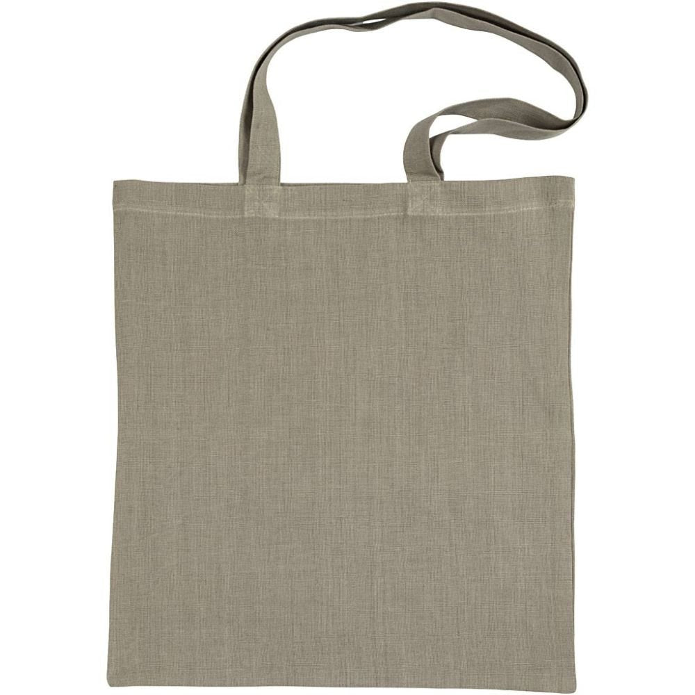 Creativ Company Baumwollstofftasche, Grün, 380×420 mm, STANDARD 100 by OEKO-TEX