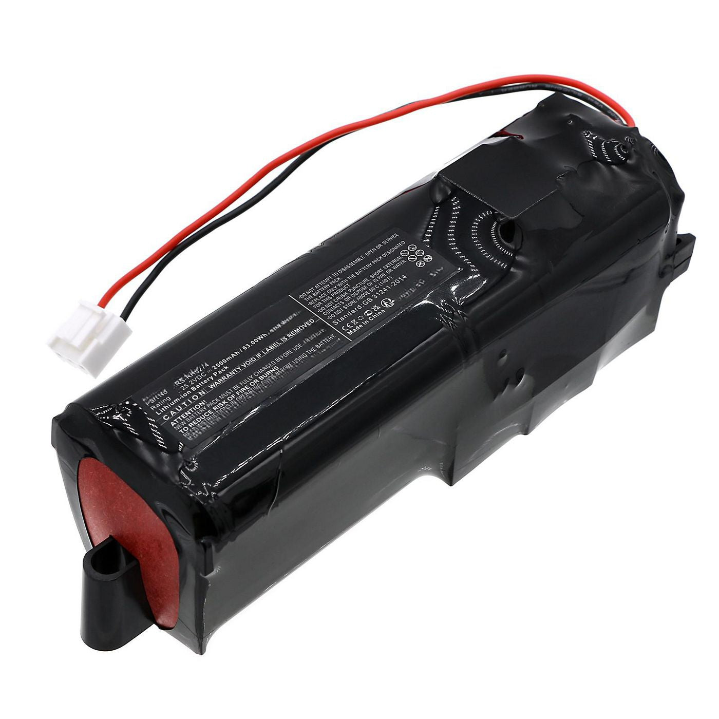 CoreParts Akku 25,2 V 2500 mAh 63,00 Wh – für Rowenta Staubsauger