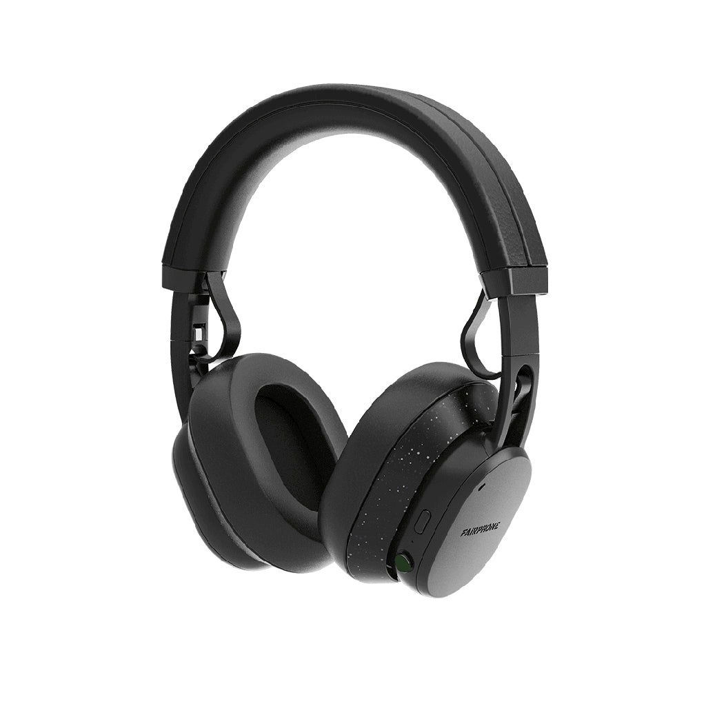 Fairphone Fairbuds XL Over-Ear Kopfhörer – Stereo, BT 5.1, ANC, Schwarz