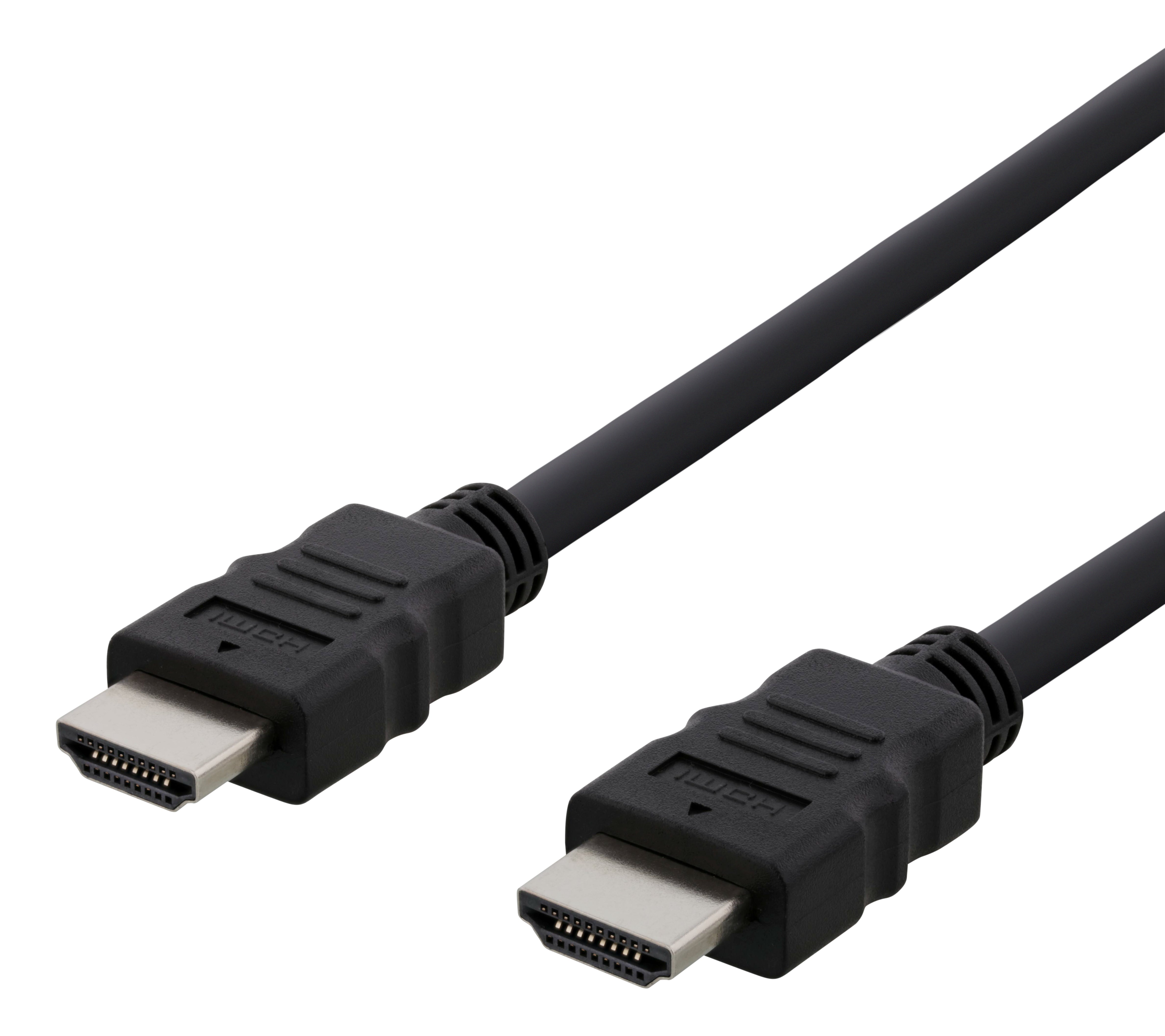 Deltaco HDMI Kabel HDMI 2.0 4K 60 Hz – 2 m – Ethernet