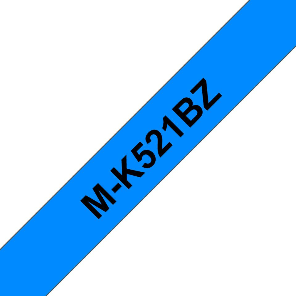 Brother Schriftband – 9 mm × 8 m, blau, schwarz