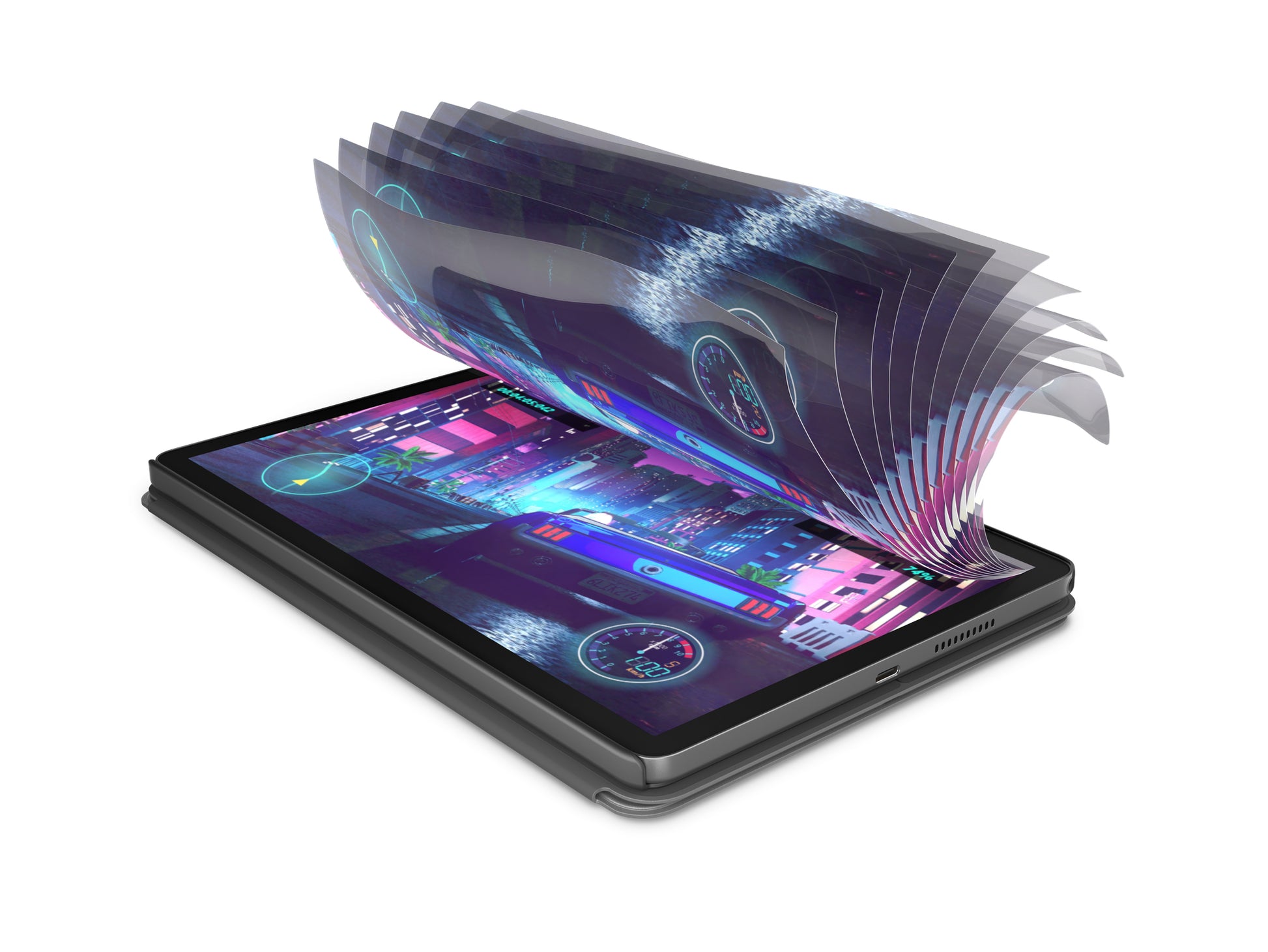 Lenovo Idea Tab – 10,1", 64 GB, 4 GB RAM, WLAN, Android 14, Grau