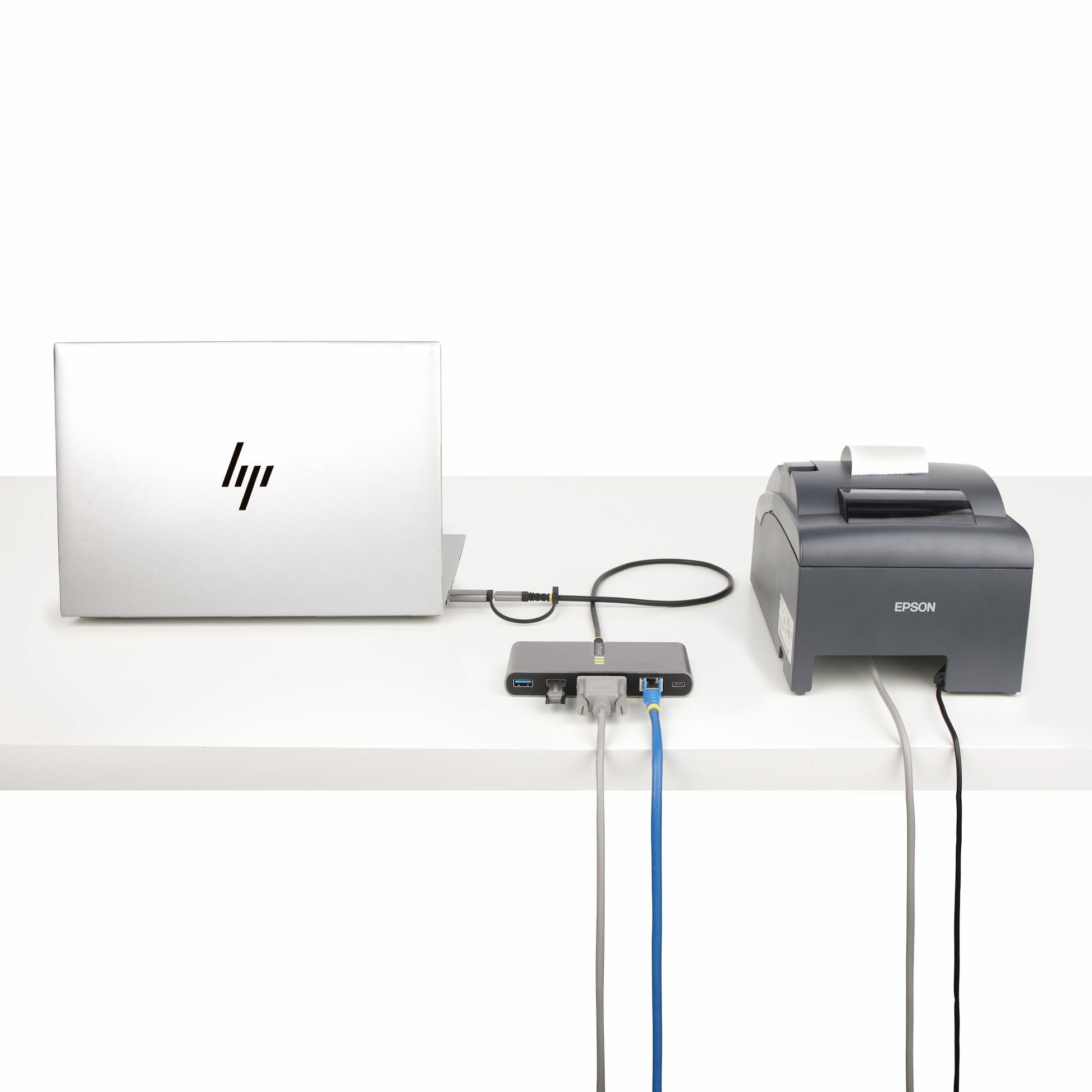 StarTech.com USB-Hub – USB-C, 2× USB-A, 100 W PD, GbE, für Windows/Mac/Linux