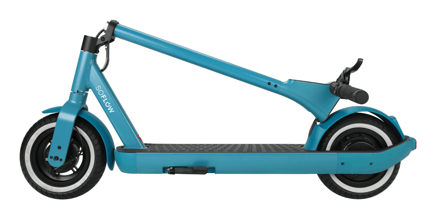 SoFlow E-Scooter SO ONE PRO GEN2 – 500 W, 65 km Reichweite, 10" Räder, 48 V Akku, Grün, Stahl