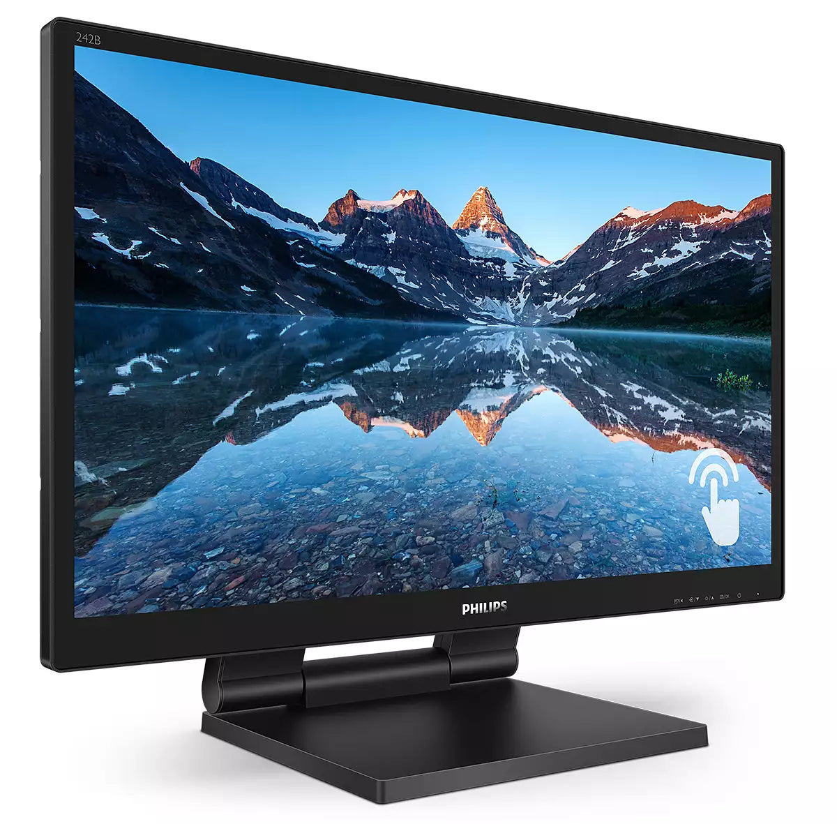 Philips 242B9T/00 – Monitor, 23,8", 60 Hz, 250 cd/m², USB-Hub, integrierte Lautsprecher, VESA 100 × 100, schwarz