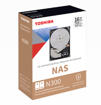 Toshiba N300 – 3,5" HDD, SATA III, für NAS