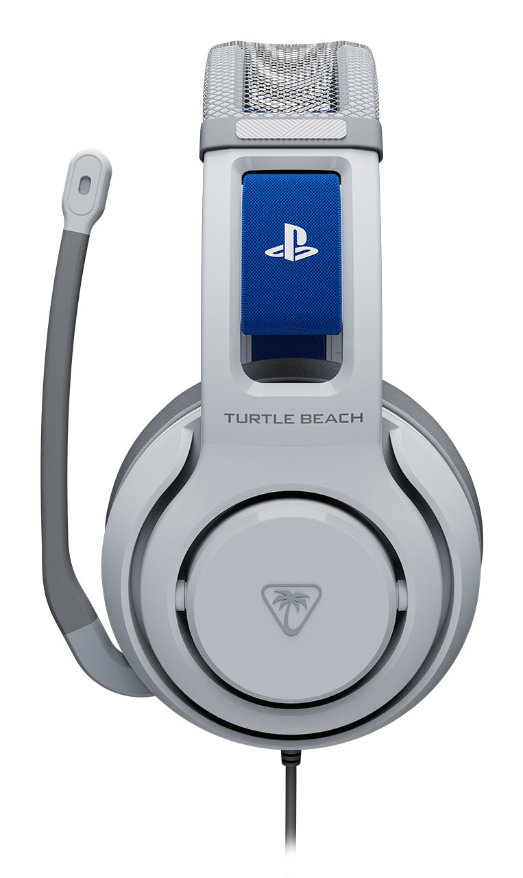 Turtle Beach Atlas 200 – Gaming-Headset, Over-Ear – Kabelgebunden, 50 mm Treiber – Weiss – für PS5