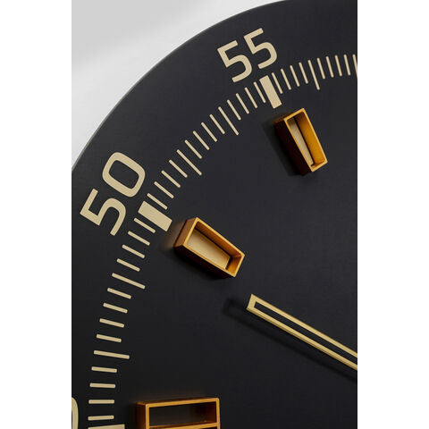 KARE Milk Bar Wanduhr – Analog, Ø 60 cm, Holz