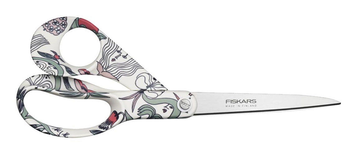 Fiskars Universalschere Puutarhurit – 21 cm, Edelstahl, für Rechts- und Linkshänder, mehrfarbig