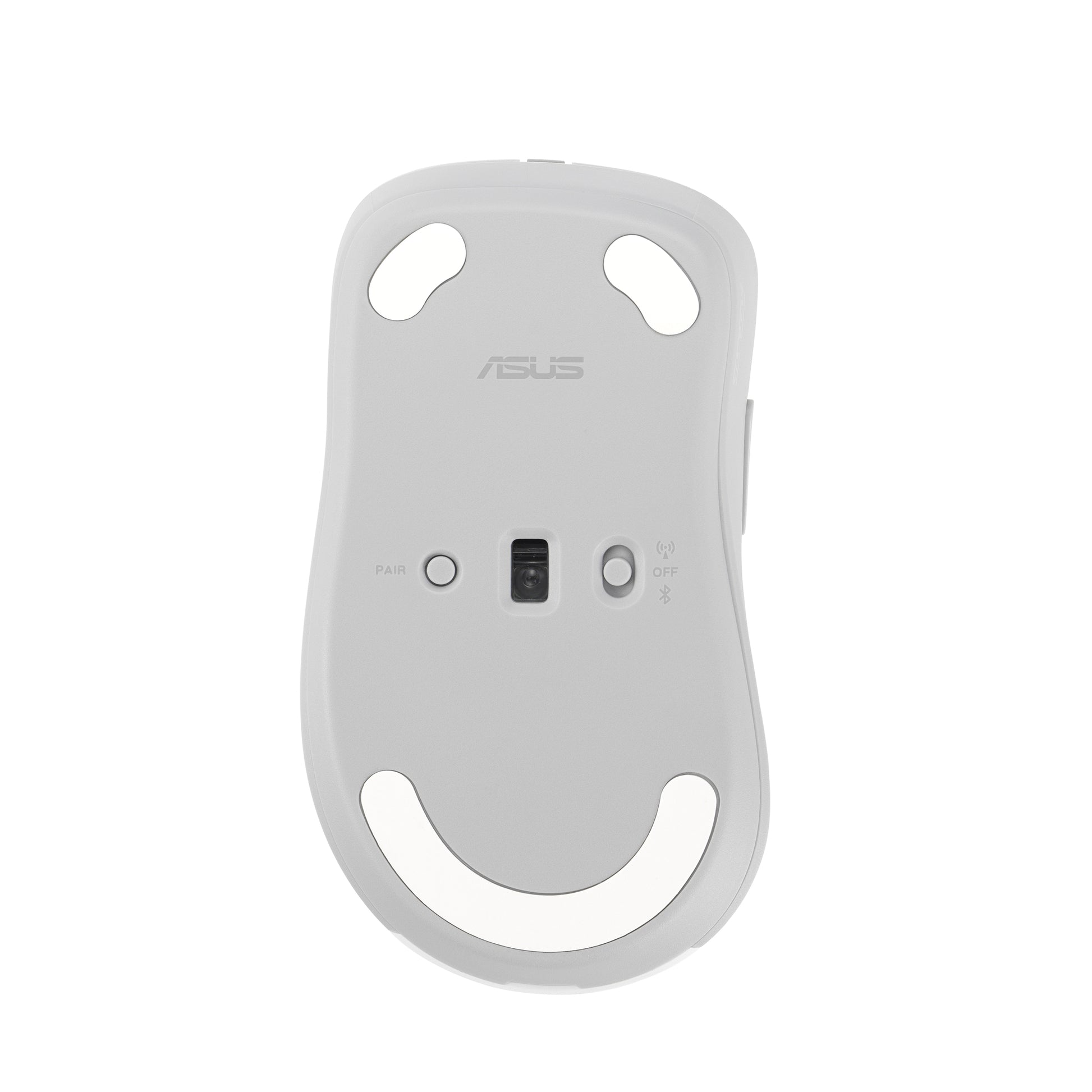ASUS MD102 – Maus – Kabellos (Bluetooth/2,4 GHz), rechts, weiss